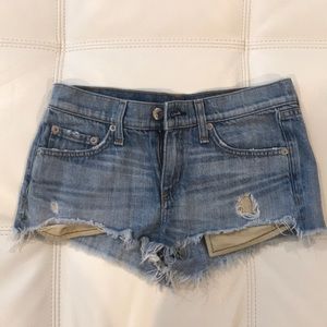 Rag and Bone jean shorts